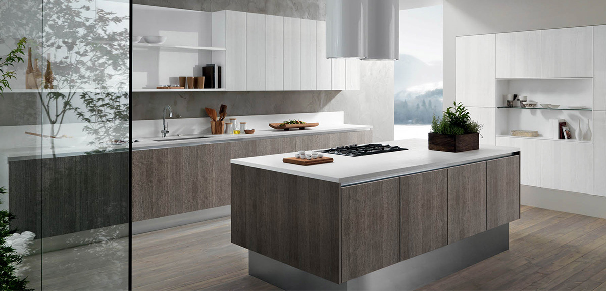 Cucine moderne muratura con isola ~ idea creativa della casa e dell ... Cucine con isola moderne